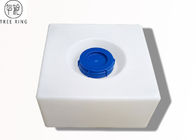 rechteckiger Plastikbehälter des wasser-60l für den Trinkwasser-Speicher weiß/Gelb