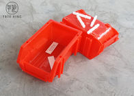 Stapelbare kleine Werkzeugausstattungs-Voorratsbehälter für Schrauben und Bolzen mit auf Regal-Gestell-Brett