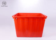 Rote/blaue Plastikvorratsbehälter-Wiederverwertung der große feste Verschachtelungs-Plastikkasten-,