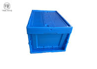 Umsatz-zusammenklappbare Plastikkisten-faltbare bewegliche Plastikspeicher-Kiste mit Deckel