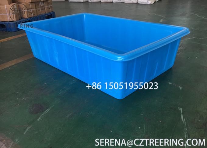 Offene Blaue Rechteckige Grosse Plastik Teich Wannen Fur