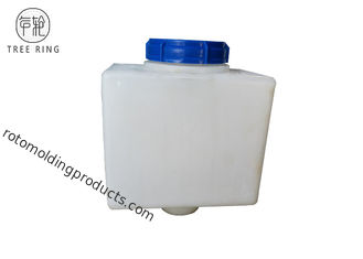 kleines chemisches Rechteck des Dosierbehälter-20L, Kegel-Unterseiten-Spülen-chemischer Wassertank