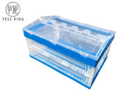 Verteilungs-klare nistbare Plastikvorratsbehälter mit befestigtem Deckel 65 Liter