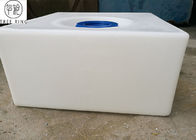 rechteckiger Plastikbehälter des wasser-60l für den Trinkwasser-Speicher weiß/Gelb