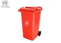 Haushalt 240 Liter-Plastikmülleimer, Rat roter Wheelie-Behälter für Garten-Abfall