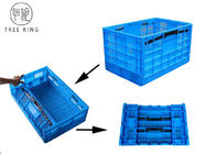 Quadratische zusammenklappbare Plastikkiste, faltbare Plastikvoorratsbehälter 600 * 400 * 340 Millimeter