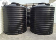 Zylinderförmiger weißer/Schwarz-Plastikwasser-Behälter-Chemikalie PAM PAC Speicher Pint 5000L