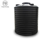 Zylinderförmiger weißer/Schwarz-Plastikwasser-Behälter-Chemikalie PAM PAC Speicher Pint 5000L