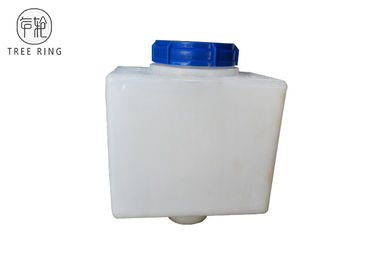 kleines chemisches Rechteck des Dosierbehälter-20L, Kegel-Unterseiten-Spülen-chemischer Wassertank