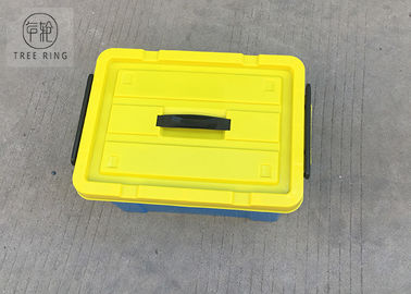 Rechteckiges Plastikmagazin 50L der Verschachtelungs-Jungfrau-pp. mit Locaked-Deckel 40*29*24 cm