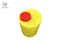 Gelbe Farbe 13 Gallonen-Hauben-Spitzenchemischer PolyDosierbehälter für Kühlwasser-Behandlung