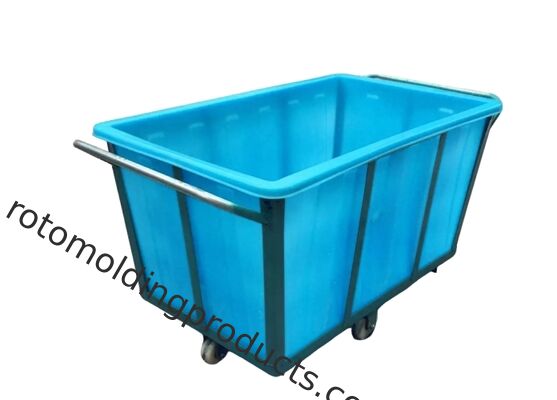 130 Gallonen Lebensmittel Fischerei Verarbeitungsbecken Frachtcontainer LKW mit Herstellungsmaterial aus Polyethylenharz mit geringer Dichte
